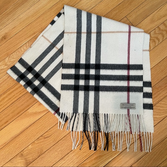 Burberry Accessories - Burberry Classic Check Cashmere Scarf